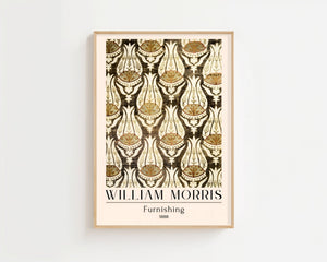 William Morris - Furnishing Plakat - 21 x 29.7 cm (A4) - Nellastore
