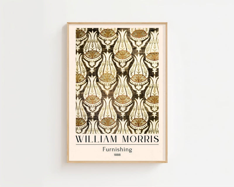 William Morris - Furnishing Plakat - 21 x 29.7 cm (A4) - Nellastore