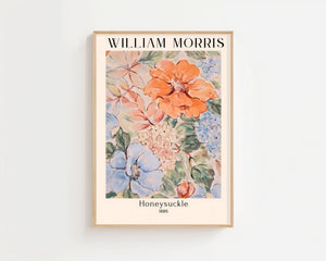 William Morris - Honeysuckle Plakat - 21 x 29.7 cm (A4) - Nellastore