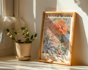William Morris - Honeysuckle Plakat - 21 x 29.7 cm (A4) - Nellastore