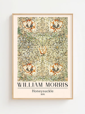 William Morris - Honeysuckle Plakat - 21 x 29.7 cm (A4) - Nellastore