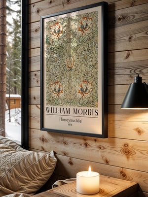 William Morris - Honeysuckle Plakat - 21 x 29.7 cm (A4) - Nellastore