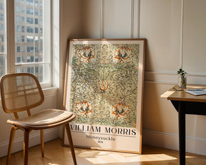 William Morris - Honeysuckle Plakat - 21 x 29.7 cm (A4) - Nellastore