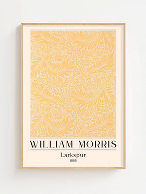 William Morris - Larkspur II Plakat - 21 x 29.7 cm (A4) - Nellastore