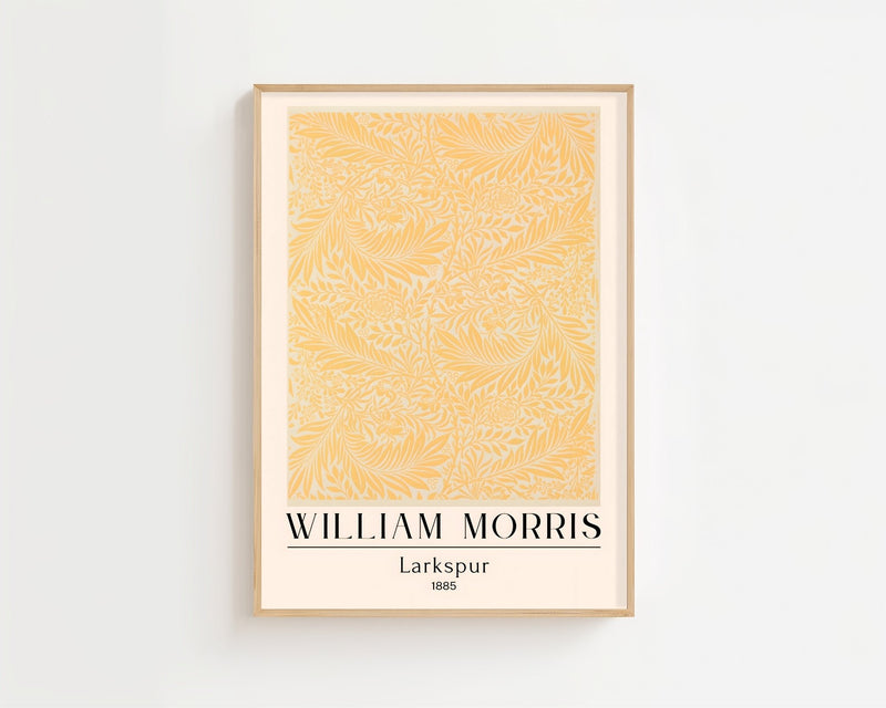 William Morris - Larkspur II Plakat - 21 x 29.7 cm (A4) - Nellastore