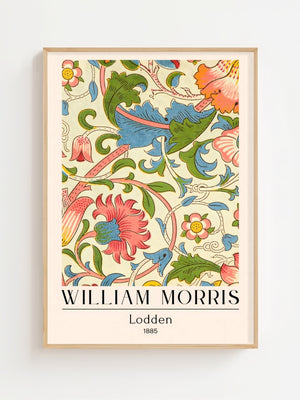 William Morris - Lodden Plakat - 21 x 29.7 cm (A4) - Nellastore