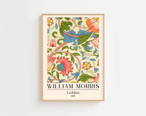 William Morris - Lodden Plakat - 21 x 29.7 cm (A4) - Nellastore