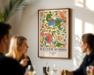 William Morris - Lodden Plakat - 21 x 29.7 cm (A4) - Nellastore