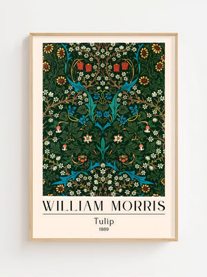 William Morris - Tulip Plakat - 21 x 29.7 cm (A4) - Nellastore