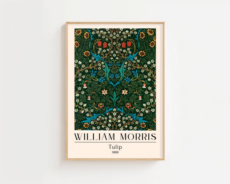 William Morris - Tulip Plakat - 21 x 29.7 cm (A4) - Nellastore