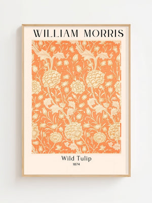 William Morris - Wild Tulip Plakat - 21 x 29.7 cm (A4) - Nellastore