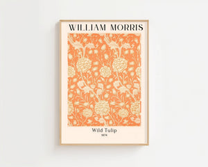William Morris - Wild Tulip Plakat - 21 x 29.7 cm (A4) - Nellastore