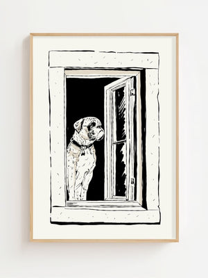 Window Watcher Plakat - 21 x 29.7 cm - Nellastore