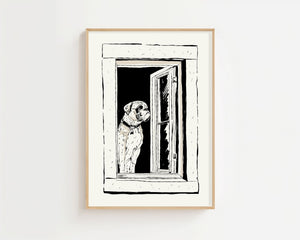 Window Watcher Plakat - 21 x 29.7 cm - Nellastore