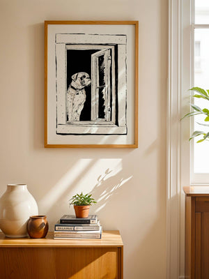 Window Watcher Plakat - 21 x 29.7 cm - Nellastore