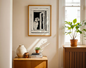 Window Watcher Plakat - 21 x 29.7 cm - Nellastore