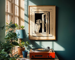 Window Watcher Plakat - 21 x 29.7 cm - Nellastore