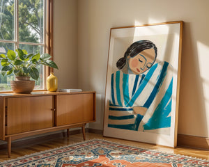 Wrapped In Thought Plakat - 21 x 29.7 cm (A4) - Nellastore