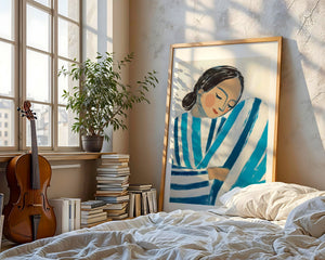 Wrapped In Thought Plakat - 21 x 29.7 cm (A4) - Nellastore