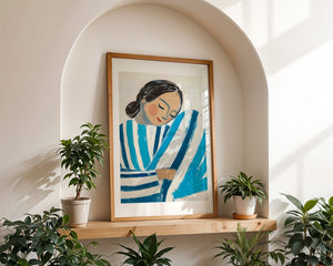Wrapped In Thought Plakat - 21 x 29.7 cm (A4) - Nellastore