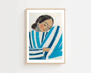Wrapped In Thought Plakat - 21 x 29.7 cm (A4) - Nellastore