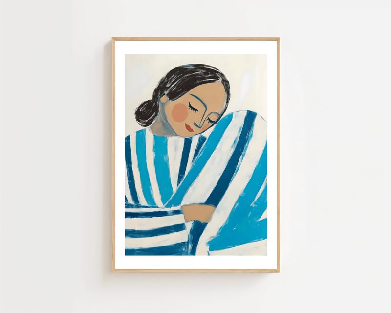Wrapped In Thought Plakat - 21 x 29.7 cm (A4) - Nellastore