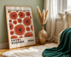 Yayoi Kusama - Abstract Dot Poster Plakat - 21 x 29.7 cm - Nellastore