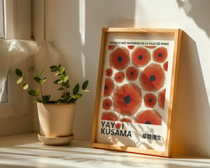 Yayoi Kusama - Abstract Dot Poster Plakat - 21 x 29.7 cm - Nellastore