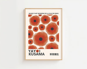 Yayoi Kusama - Abstract Dot Poster Plakat - 21 x 29.7 cm - Nellastore