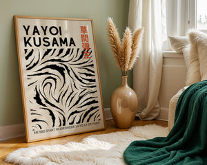 Yayoi Kusama - Abstract Ink Flow Plakat - 21 x 29.7 cm (A4) - Nellastore