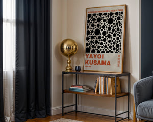Yayoi Kusama - Bold Contrast Dot Field Plakat - 21 x 29.7 cm (A4) - Nellastore