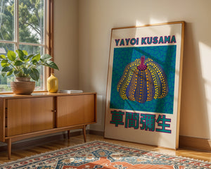Yayoi Kusama - Electric Pumpkin Pulse Plakat - 21 x 29.7 cm (A4) - Nellastore