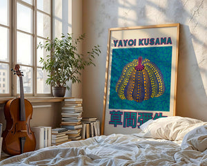 Yayoi Kusama - Electric Pumpkin Pulse Plakat - 21 x 29.7 cm (A4) - Nellastore
