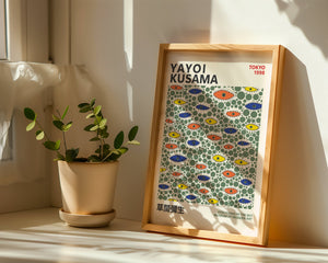 Yayoi Kusama - Eyes Flying In The Sky Plakat - 21 x 29.7 cm - Nellastore