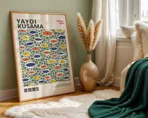 Yayoi Kusama - Eyes Flying In The Sky Plakat - 21 x 29.7 cm - Nellastore
