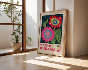 Yayoi Kusama - Floral Infinity Bloom Plakat - 21 x 29.7 cm (A4) - Nellastore