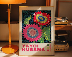 Yayoi Kusama - Floral Infinity Bloom Plakat - 21 x 29.7 cm (A4) - Nellastore