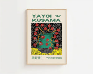 Yayoi Kusama - Floral Vessel Stillness Plakat - 21 x 29.7 cm (A4) - Nellastore