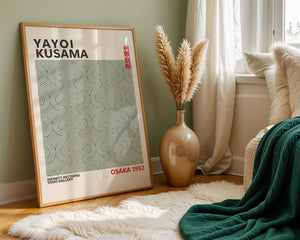 Yayoi Kusama - Green Infinite Royalty Plakat - 21 x 29.7 cm - Nellastore