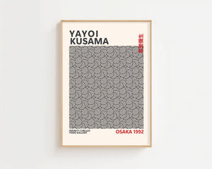 Yayoi Kusama - Infinity Circles Plakat - 21 x 29.7 cm - Nellastore