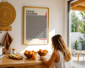 Yayoi Kusama - Infinity Circles Plakat - 21 x 29.7 cm - Nellastore
