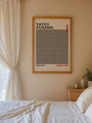 Yayoi Kusama - Infinity Circles Plakat - 21 x 29.7 cm - Nellastore