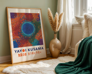 Yayoi Kusama - Infinity Shapes Plakat - 21 x 29.7 cm - Nellastore