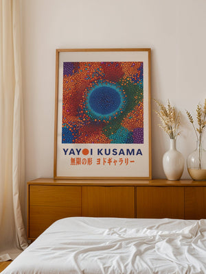 Yayoi Kusama - Infinity Shapes Plakat - 21 x 29.7 cm - Nellastore
