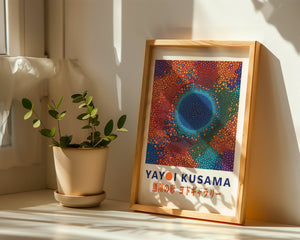 Yayoi Kusama - Infinity Shapes Plakat - 21 x 29.7 cm - Nellastore