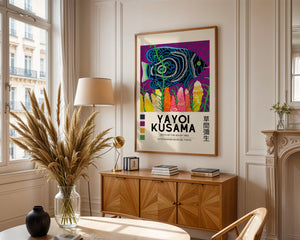 Yayoi Kusama - Ocean Dream Fishscape Plakat - 21 x 29.7 cm (A4) - Nellastore