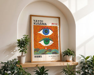 Yayoi Kusama - On The Ocean Plakat - 21 x 29.7 cm - Nellastore