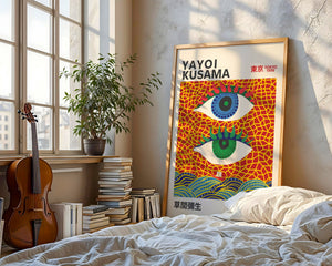 Yayoi Kusama - On The Ocean Plakat - 21 x 29.7 cm - Nellastore