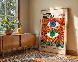 Yayoi Kusama - On The Ocean Plakat - 21 x 29.7 cm - Nellastore