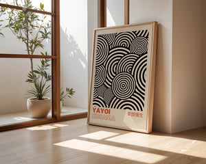 Yayoi Kusama - Optical Circle Rhythm Plakat - 21 x 29.7 cm (A4) - Nellastore